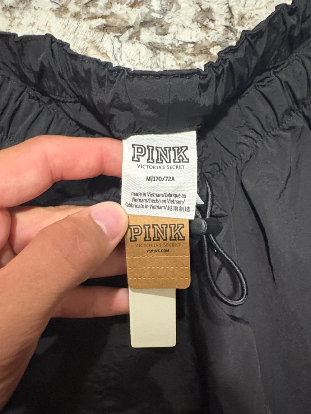 PINK Victorias Secret lightweight black